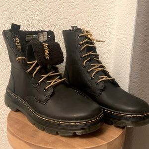 Dr. Martens leather boots women 10 men 9 NEW